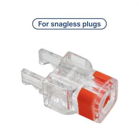 RJ45 8P8C Snagless Plug Boot cserélhető klipsszel