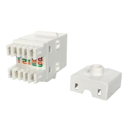 Cat 6 Védett 28-es méretű RJ45 port