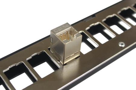 FTP 180 fokos Cat 5e RJ45 Coupler üres panellel kompatibilis