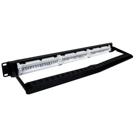 8P8C PoE++ Cat 6 UTP 180 fokos RJ45 modul patch panel