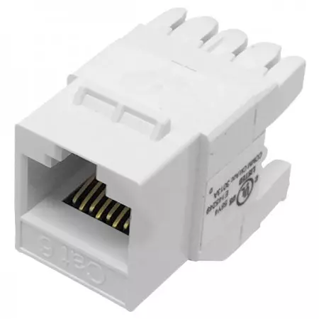 Cat 6 UTP 110 és Krone Keystone Jack 180 fok