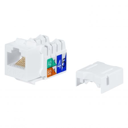 Cat 6 UTP UL94V-0 ház Keystone Jack