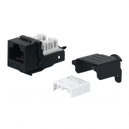 Cat 6A UTP 90 fokos eszköz nélküli RJ45 port