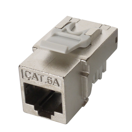 4PPoE RJ45 hálózati aljzat Cat 6A