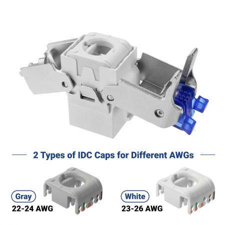 Cat 6 árnyékolt RJ45 port kábelbilinccsel