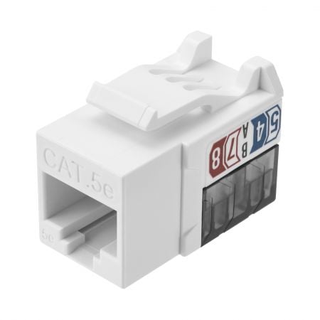 Zárt Cat 5e 90 fokos Keystone Jack