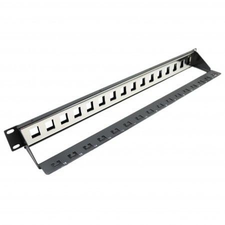 FTP Üres Patch Panel 5~8um Nikkelezett