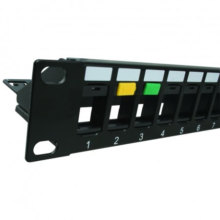 UTP OEM.ODM Üres Patch Panel 1U 24 Port