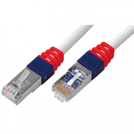 10G Cat 6A PVC vagy LSOH burkolatú csatlakozó vezeték