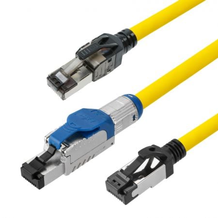 Cat8 patch kábelek - cat8 Formált és összeszerelt Ethernet LAN patch kábelek
