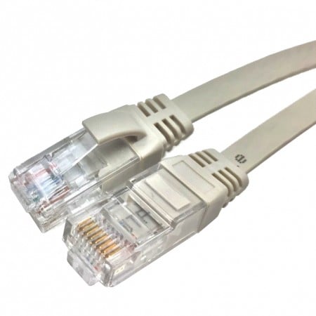 Cat.6UTP 30 AWG lapos patch kábel - 30 Gauge RJ45 8P8C Cat.6 lapos Ethernet kábel