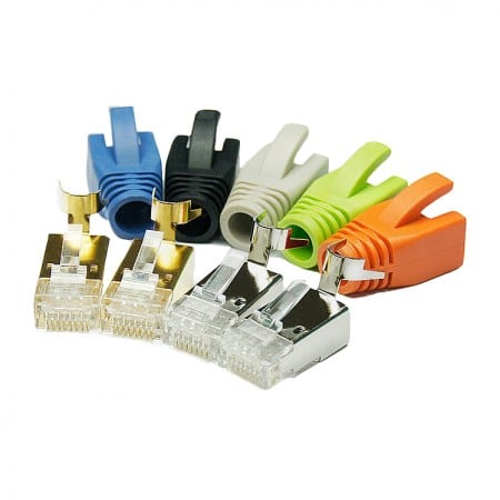 OEM Cat 6A STP Nagy Átmérőjű RJ45 Csatlakozó